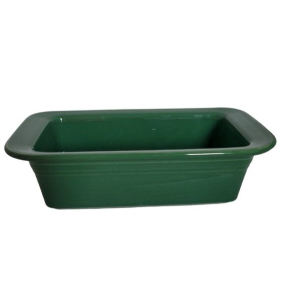 Fiestaware Fiesta CERAMIC Loaf Pan Baking Bakeware Bake Baker Dish Jade Green - Picture 2 of 16